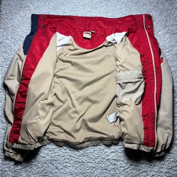 Vintage Cleveland Indians Jacket Mens Medium Chief Wahoo Mascot MLB Outerwear - Picture 6 of 11